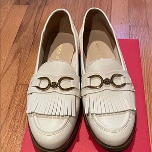 Geox Cream Loafers (sold in Europe only)